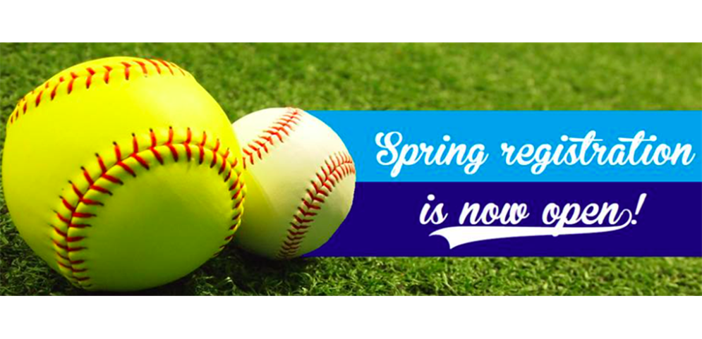 SPRING REGISTRATION IS OPEN!